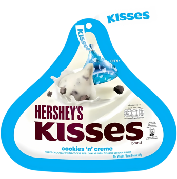 HERSHEY'S - Kisses Cookies ’n’ Creme 82g